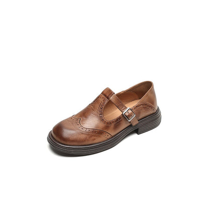 Verda - Elegante Scarpe di Pelle