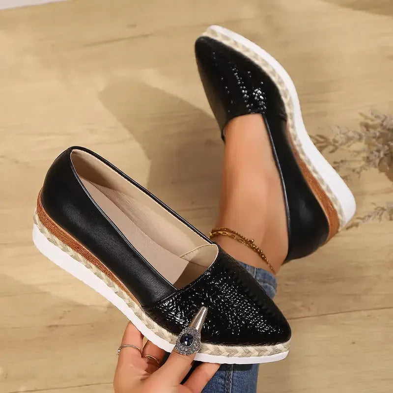 Dame Elegante Loafers – Ortopædisk Komfort & Støtte