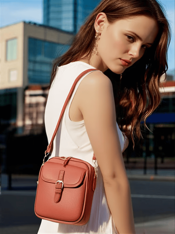 CrossBag™ – Dame Crossbody Taske i Læder