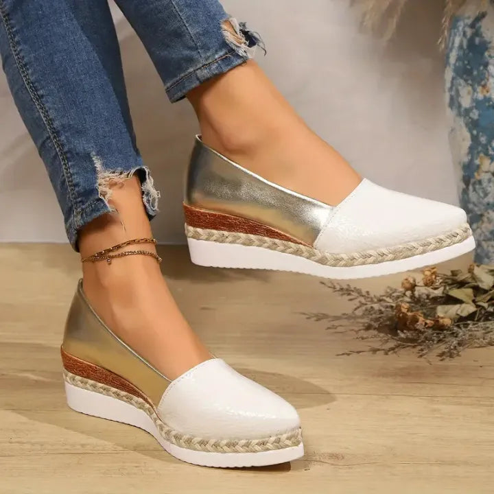 Dame Elegante Loafers – Ortopædisk Komfort & Støtte