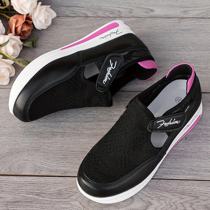 Åndbare Sneakers med Velcrolukning | Ortopædisk Komfort
