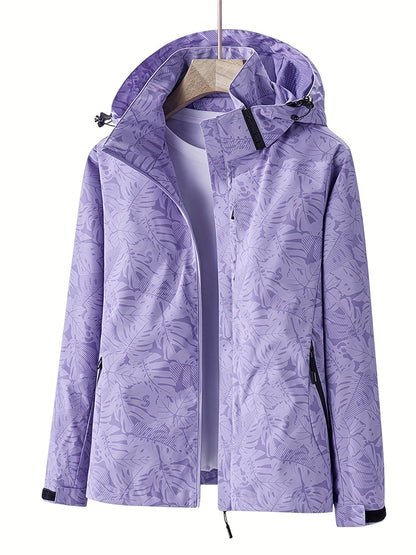 Joana™ – Printet Vindjakke i Softshell