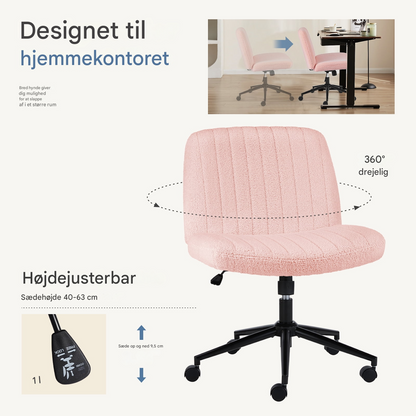 Criss Cross™ – Ergonomisk Kontorstol med Hjul