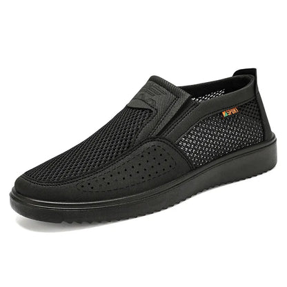 FlexKnit Pro – Åndbare slip-on-vandresko i mesh til mænd | Ultralette komfortable sneakers