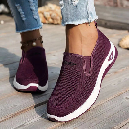 Luna™ – Ortopædiske Slip-on Sneakers med Platform