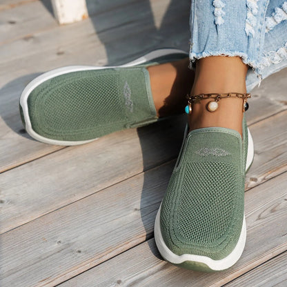 Luna™ – Ortopædiske Slip-on Sneakers med Platform