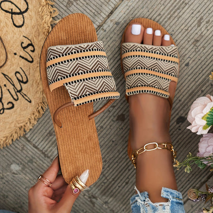 Hawar™ Sandaler – Boho Mønster & Komfort