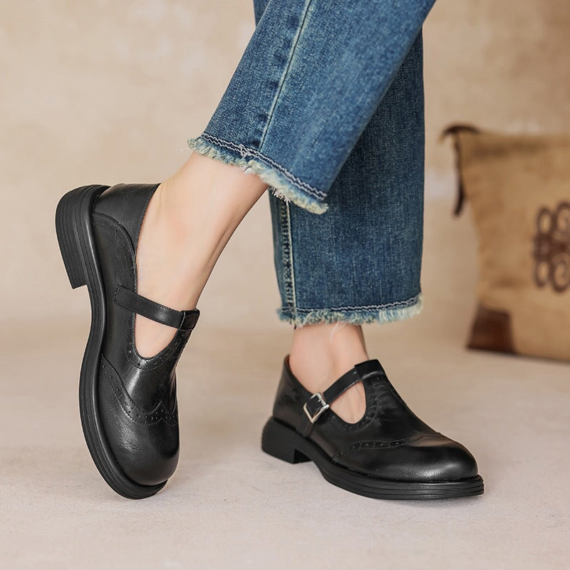 Verda - Elegante Scarpe di Pelle
