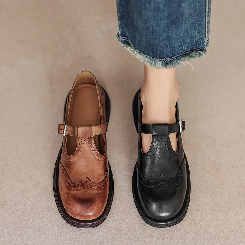 Verda - Elegante Scarpe di Pelle