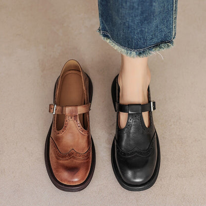 Verda - Elegante Scarpe di Pelle