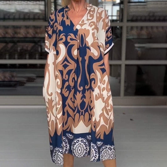 Amelia | Boho Belly Coverage Dress