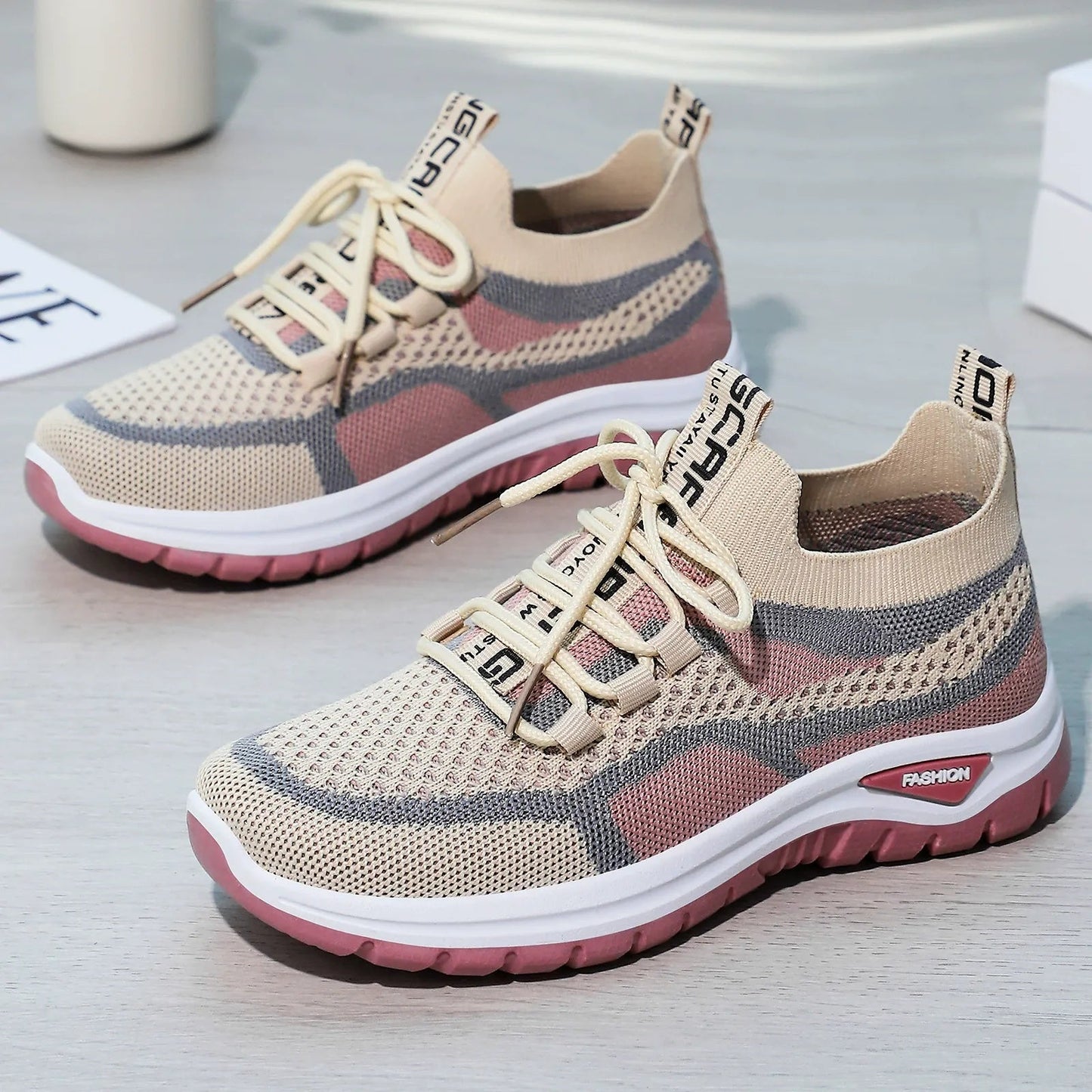 Letvægts Sneakers med Svangstøtte til Kvinder