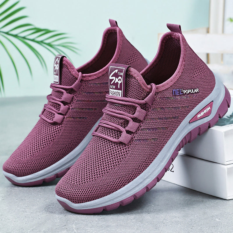 Åndbare og Lette Slip-on Sneakers til Damer
