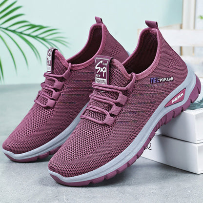 Åndbare og Lette Slip-on Sneakers til Damer