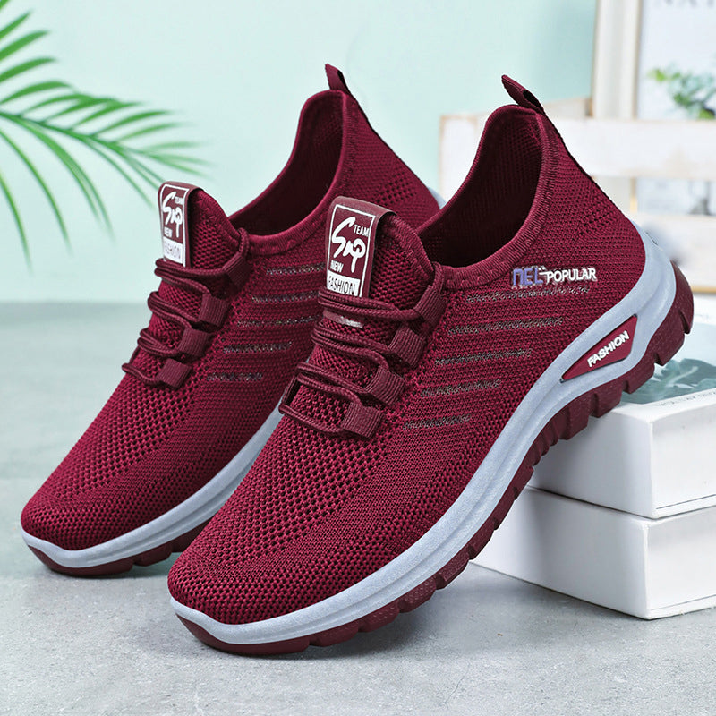 Åndbare og Lette Slip-on Sneakers til Damer