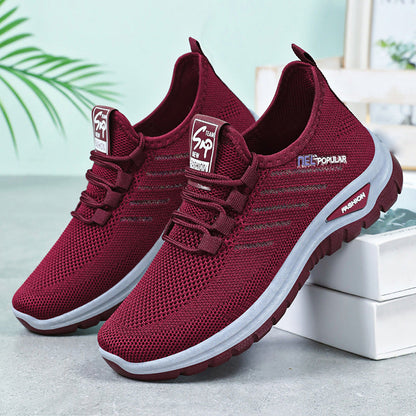 Åndbare og Lette Slip-on Sneakers til Damer