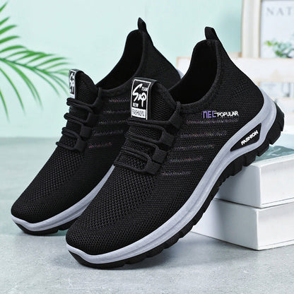 Åndbare og Lette Slip-on Sneakers til Damer