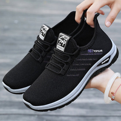 Åndbare og Lette Slip-on Sneakers til Damer