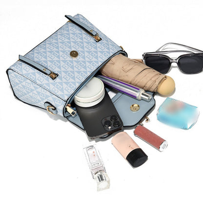 Elegant Crossbody Taske til Kvinder – PU Læder