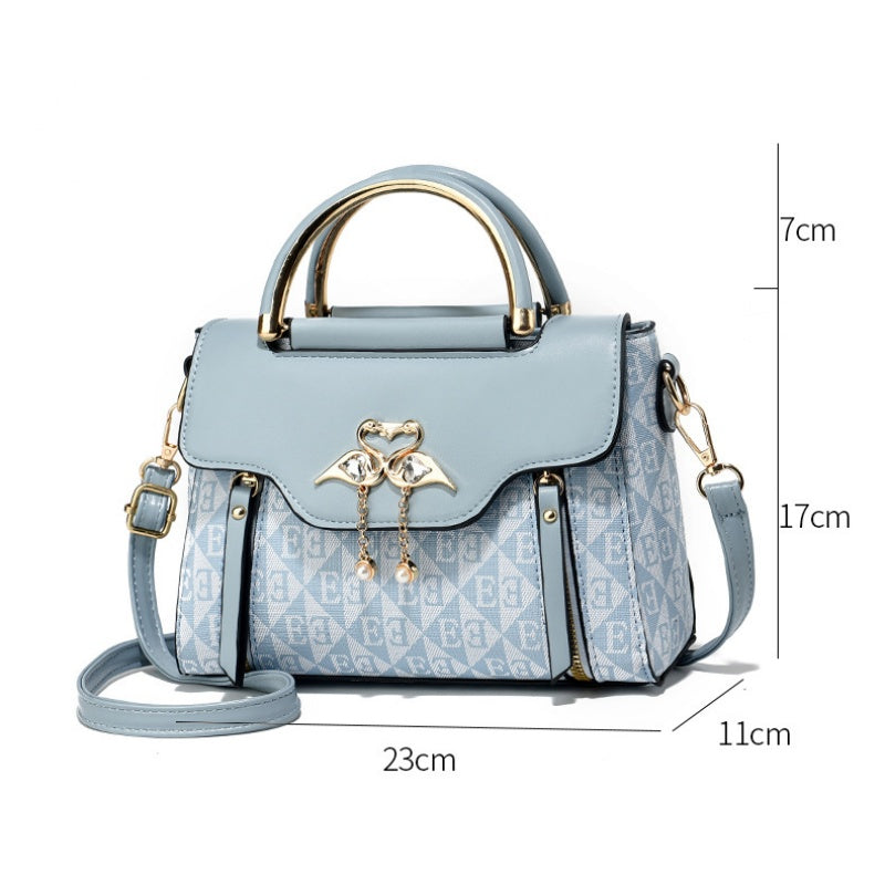 Elegant Crossbody Taske til Kvinder – PU Læder